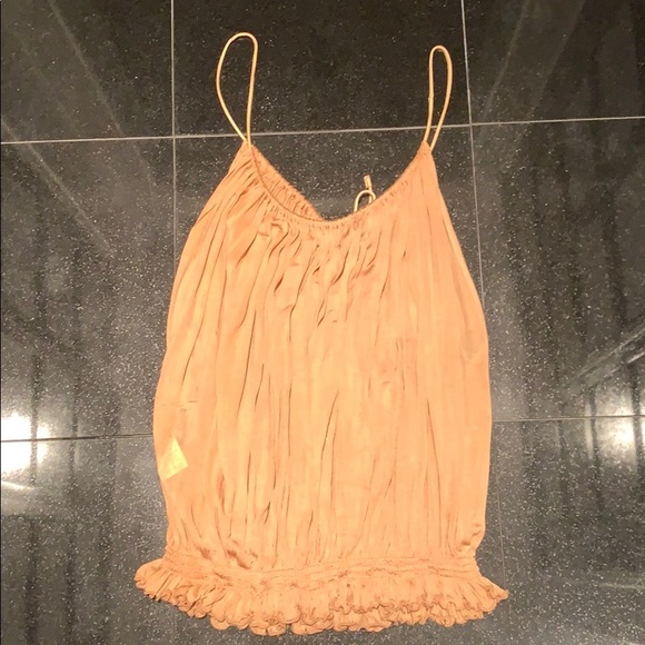 Gucci Tops - Gold sheer adjustable tank top